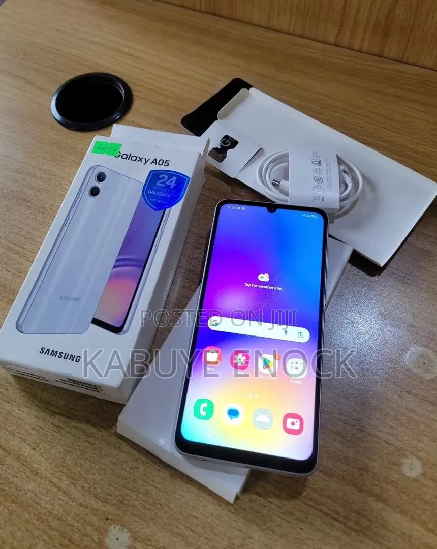 New Samsung Galaxy A05 128 GB White