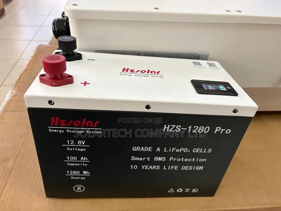 HZS-1280 Pro 12.8 Nominal Voltage 100Ah Solar Lithium Battery