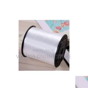 White Curling Ribbon for Gift Wrapping,Balloon String
