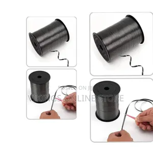 Black Curling Ribbon for Gift Wrapping,Balloon String