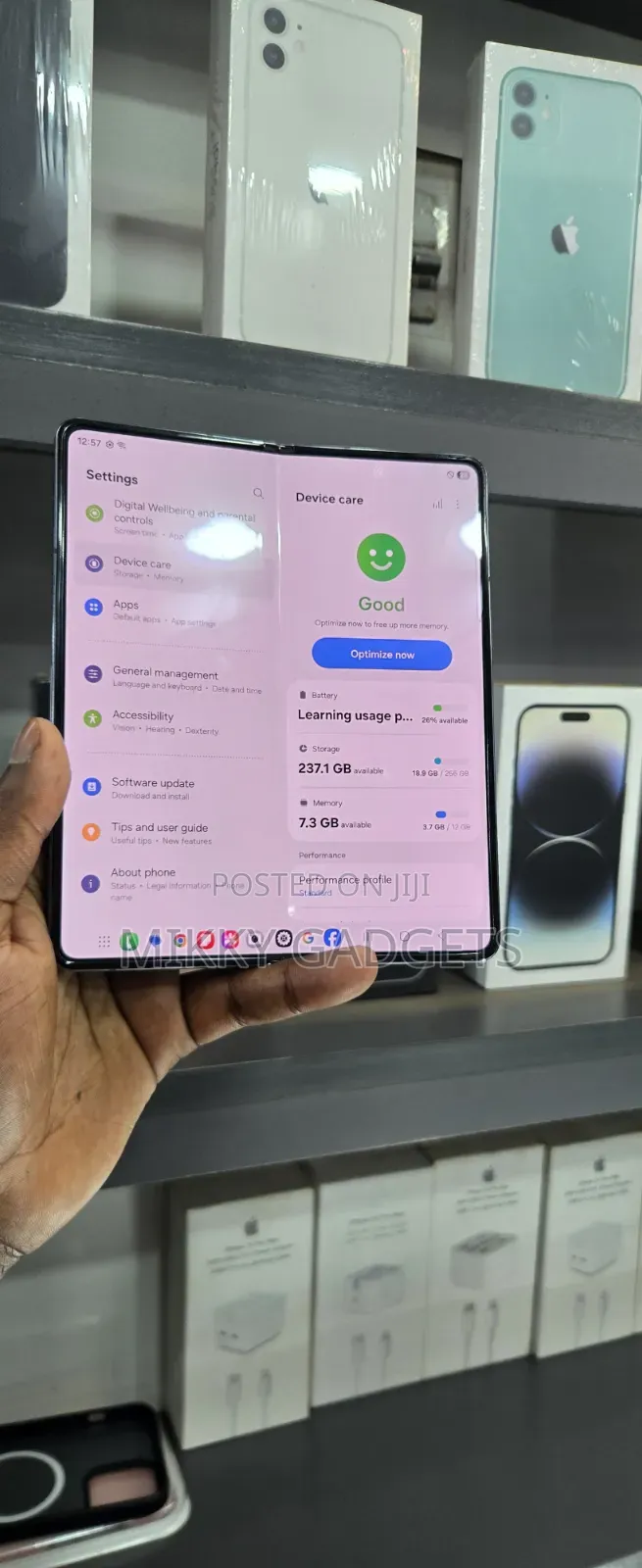 Samsung Galaxy Z Fold4 256 GB Blue