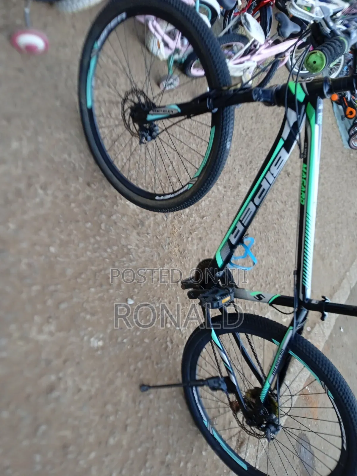 Mountain Bike Size 27 With Double Disc Brakes