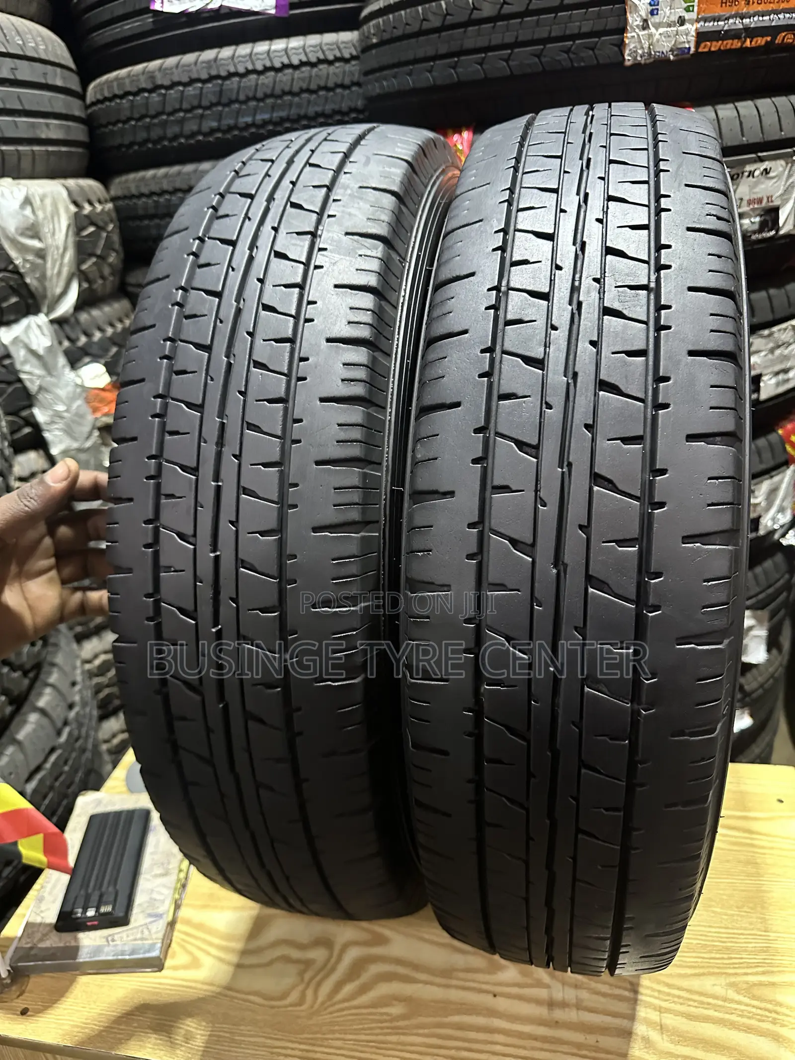 195R15 Dunlop Japan Used Tires for Commercial Use