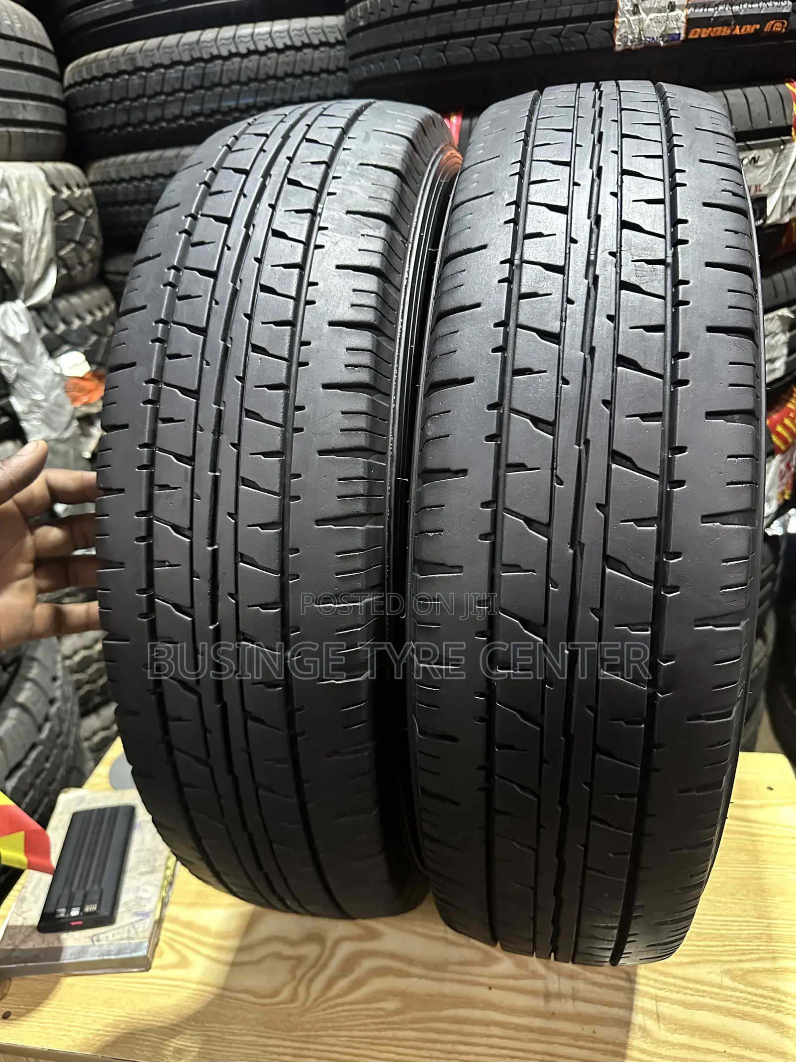 195R15 Dunlop Japan Used Tires for Commercial Use
