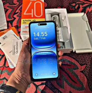 New Tecno Spark 40 256 GB Black