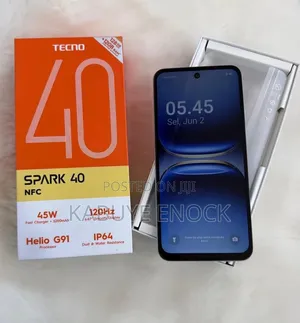 New Tecno Spark 40 256 GB Black