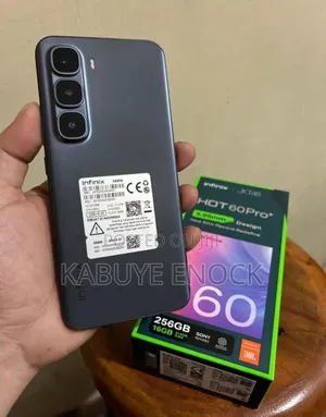 New Infinix Hot 60 Pro+ 256 GB Black