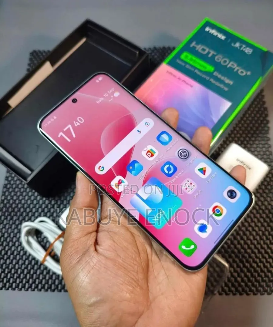 New Infinix Hot 60 Pro+ 256 GB Black