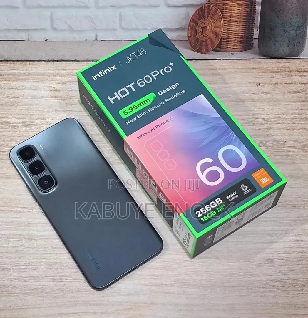 New Infinix Hot 60 Pro+ 256 GB Black