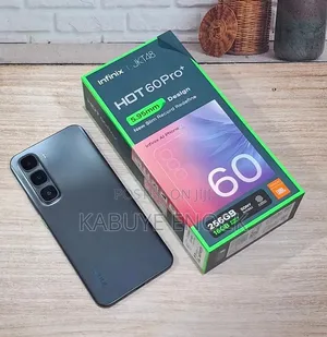 New Infinix Hot 60 Pro+ 256 GB Black