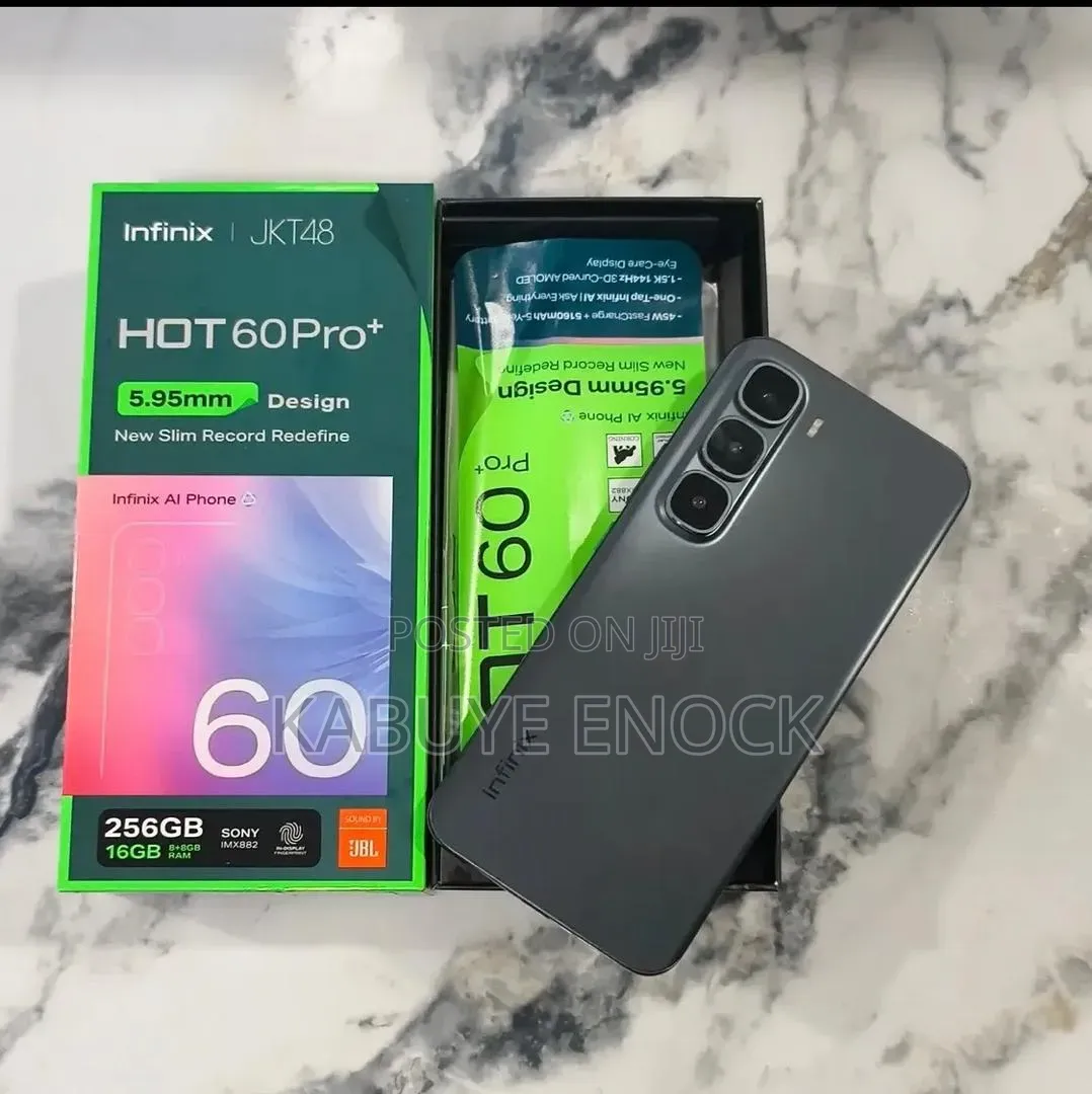 New Infinix Hot 60 Pro+ 256 GB Black