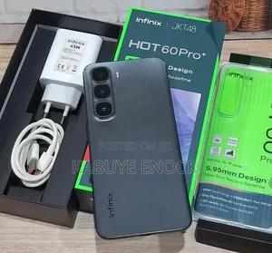 New Infinix Hot 60 Pro+ 256 GB Black