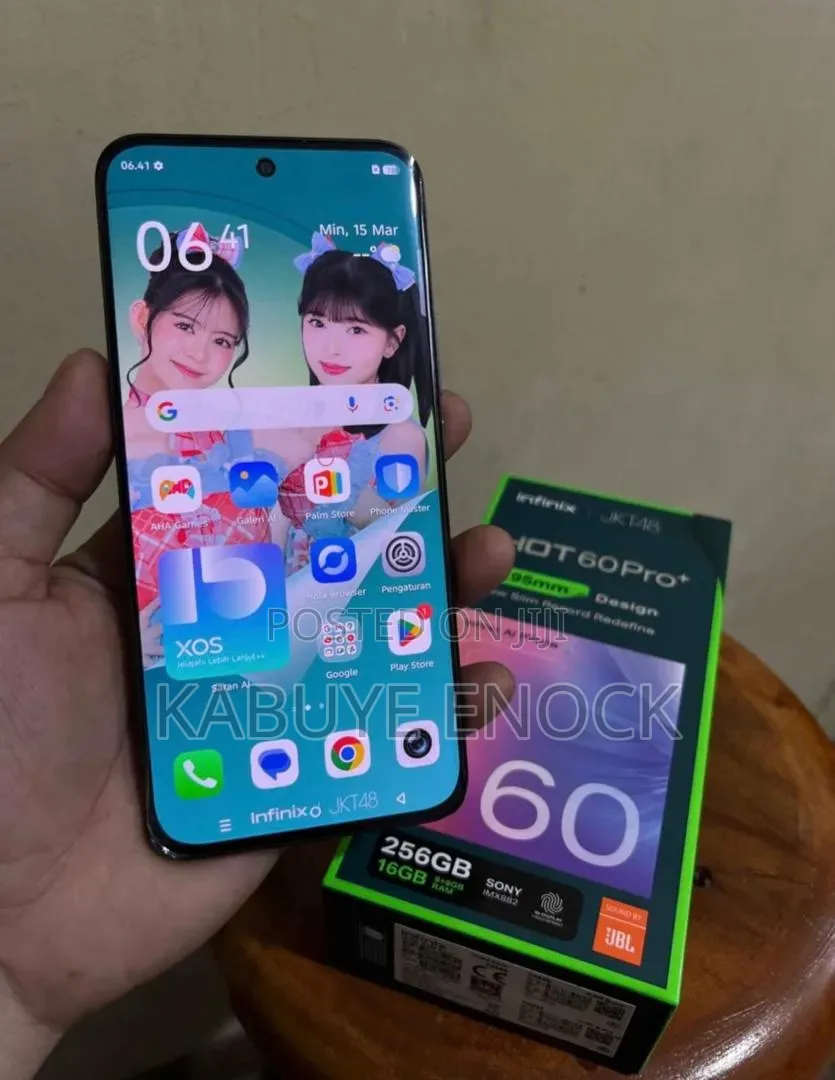 New Infinix Hot 60 Pro+ 256 GB Black