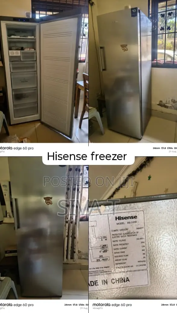 Hisense Upright Freezer 310L