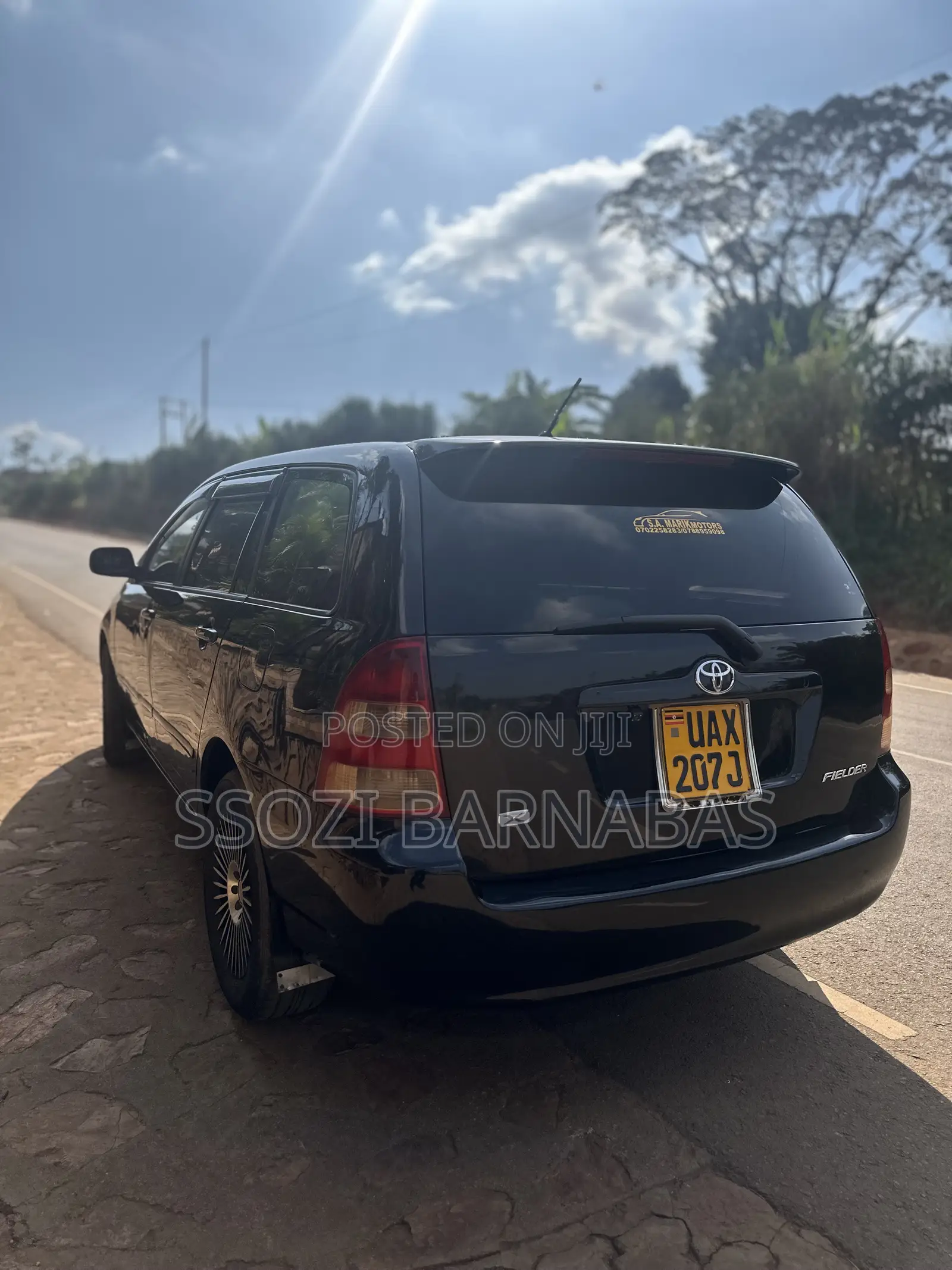 Toyota Corolla Fielder 2003 Black