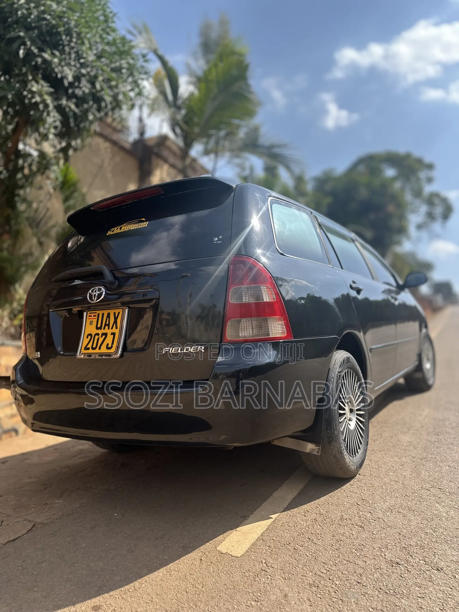 Toyota Corolla Fielder 2003 Black