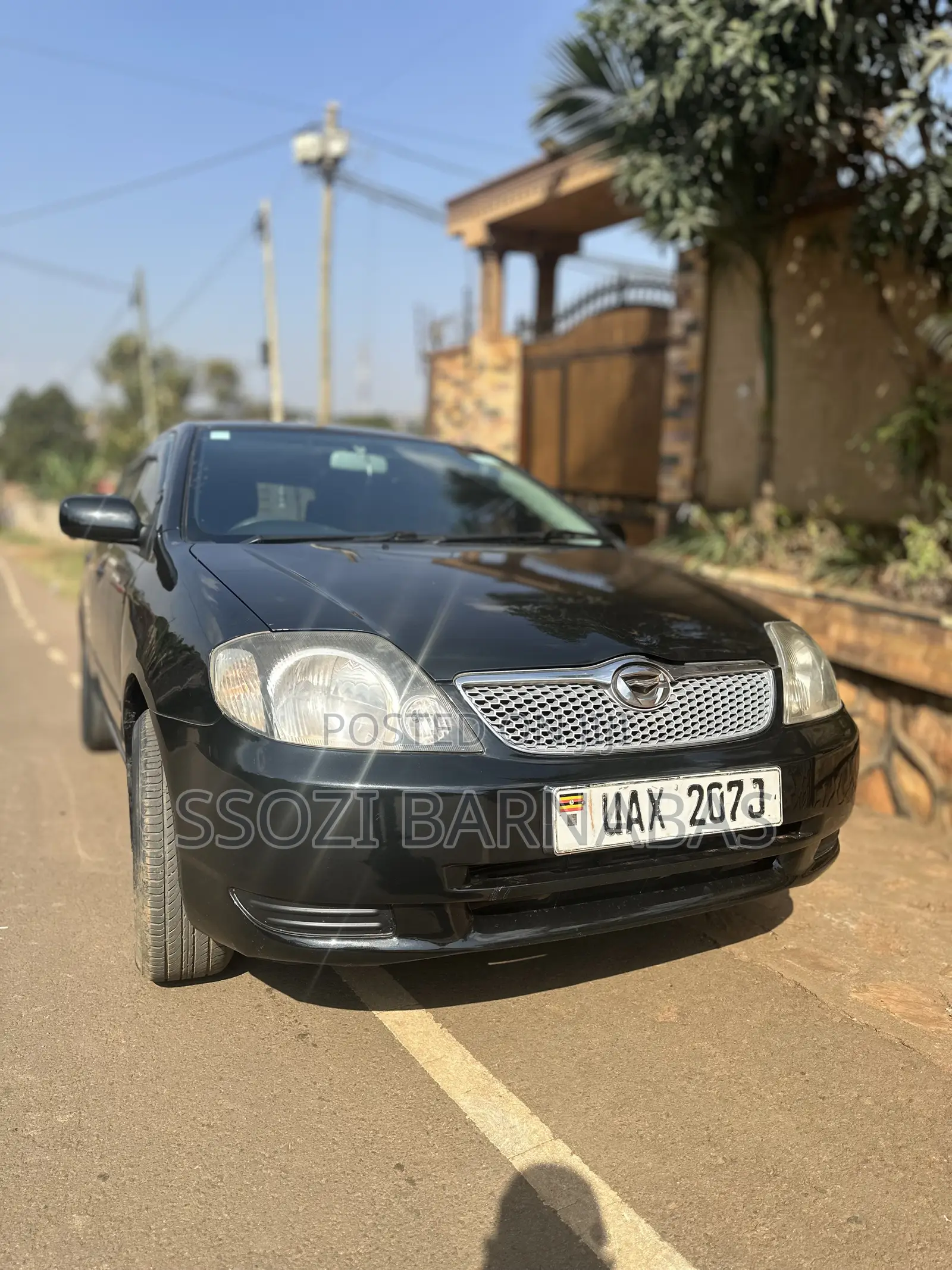 Toyota Corolla Fielder 2003 Black