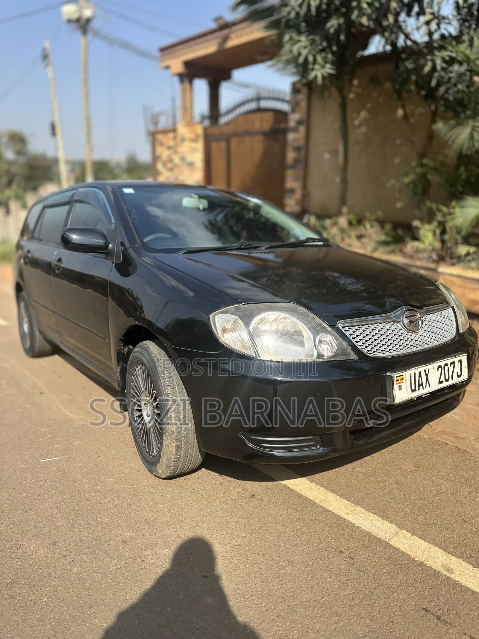 Toyota Corolla Fielder 2003 Black