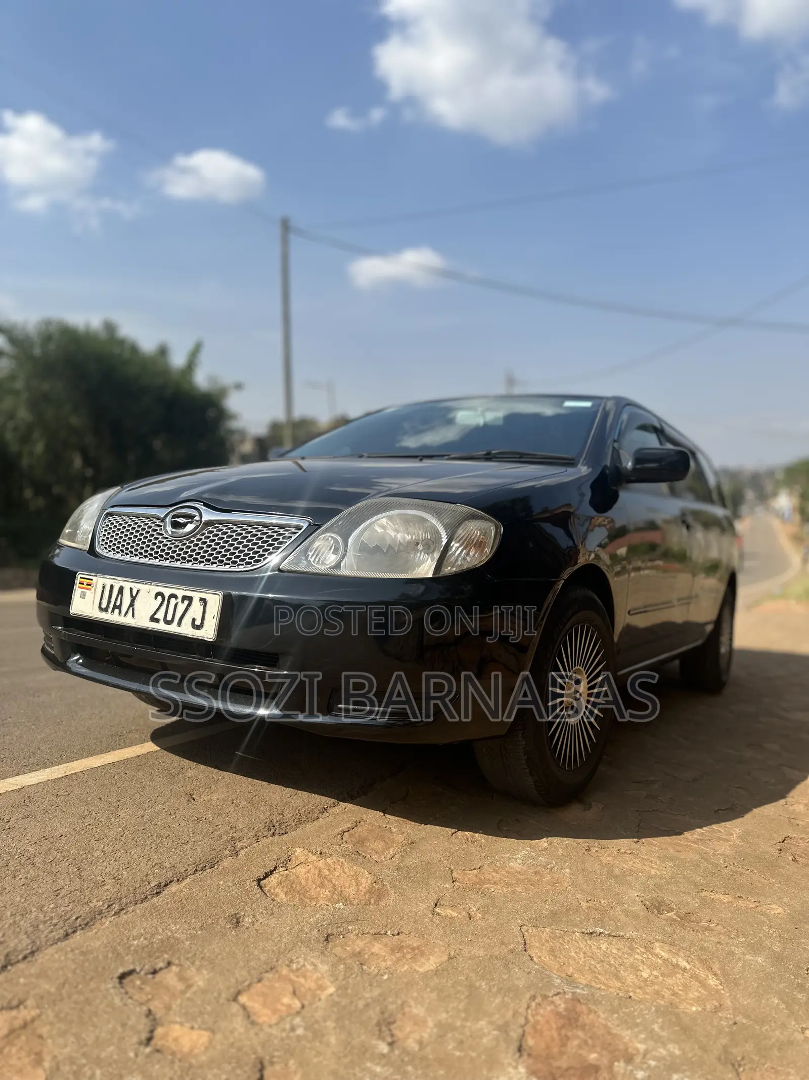 Toyota Corolla Fielder 2003 Black