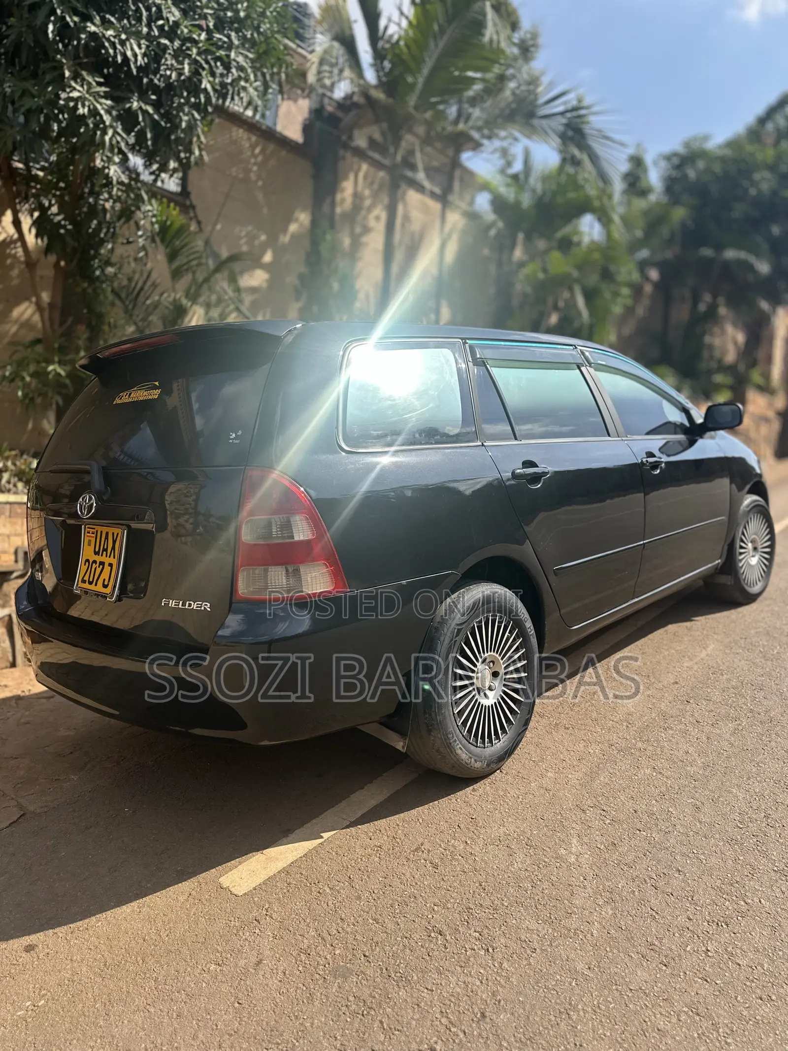 Toyota Corolla Fielder 2003 Black