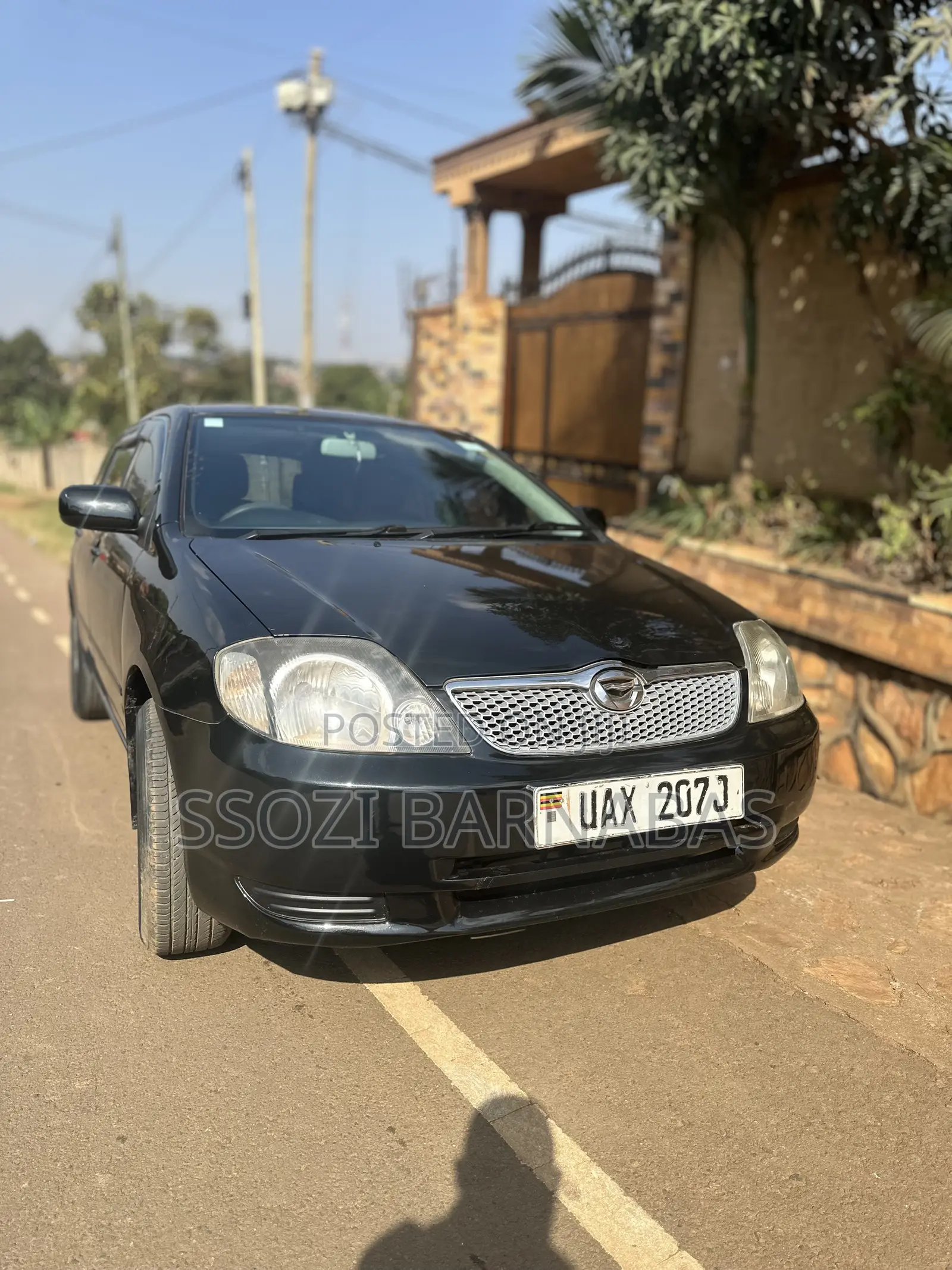Toyota Corolla Fielder 2003 Black