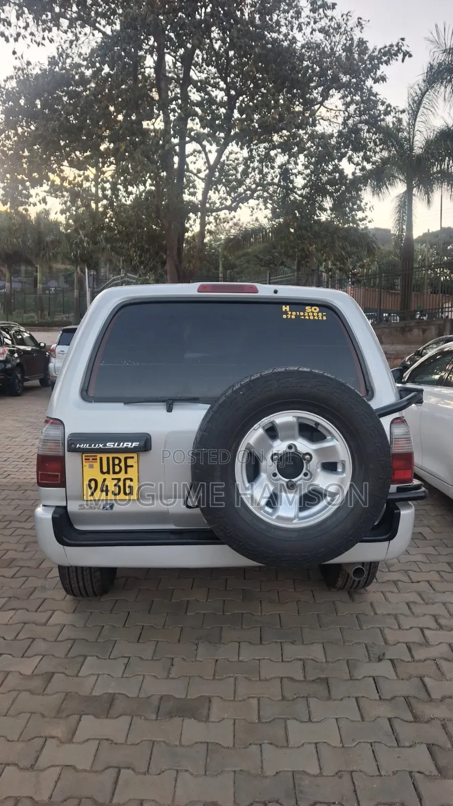 Toyota Hilux Surf 2002 White