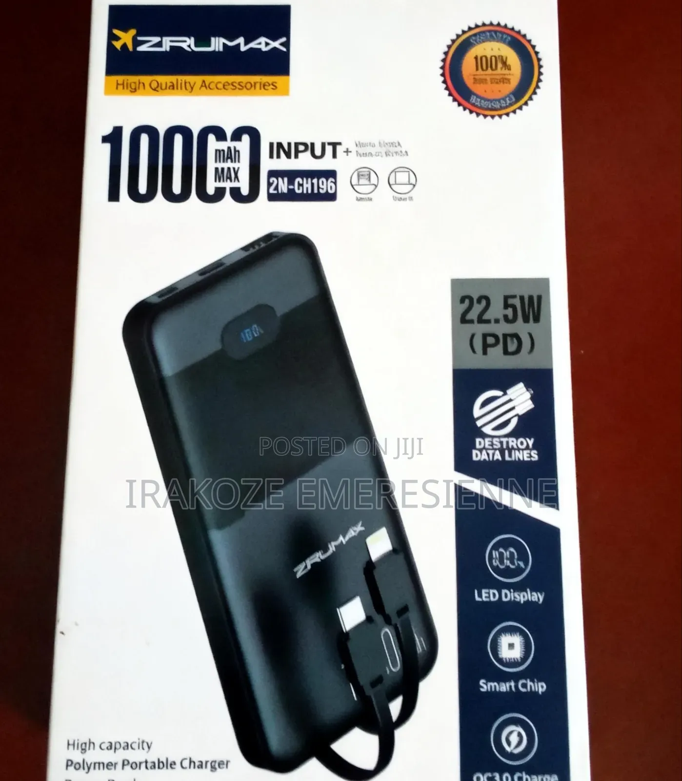 Zirumax Power Bank