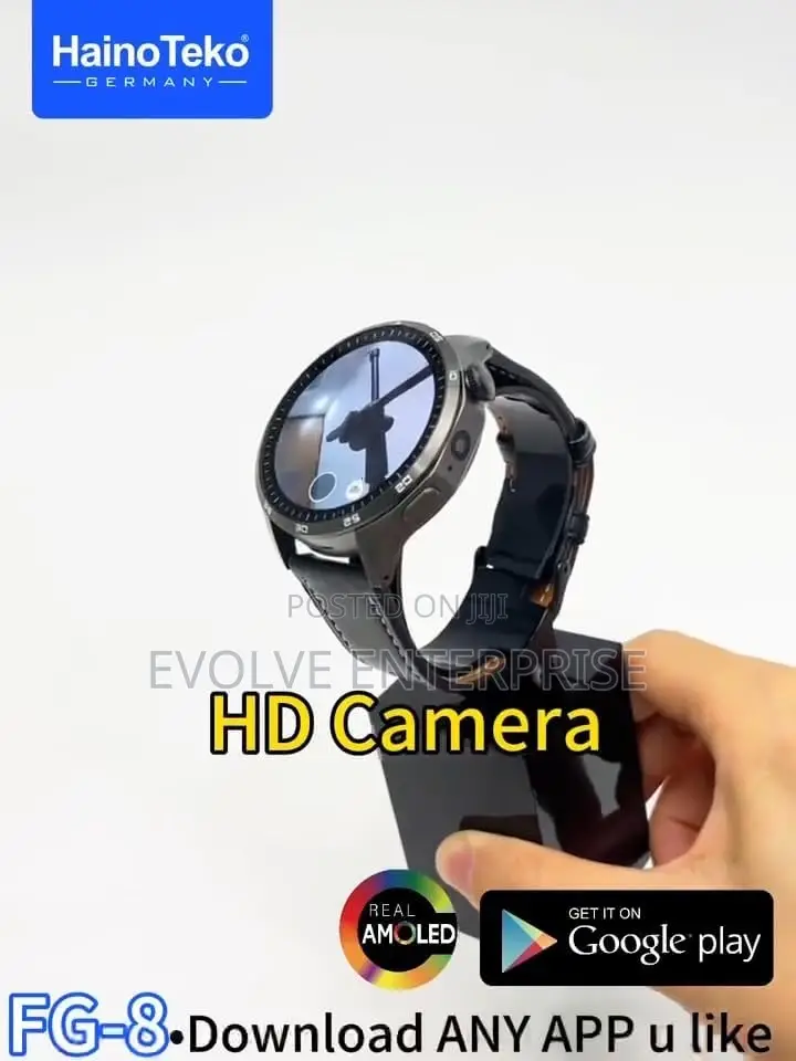 HainoTeko FG-8 5G Android Smart Watch With SIM Card Support