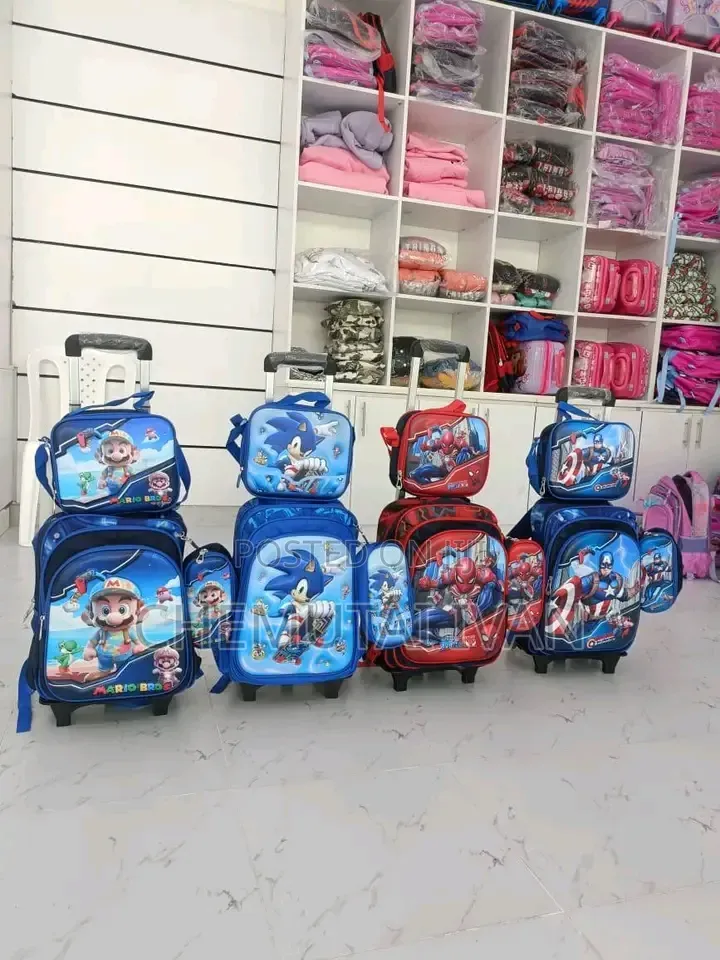 3d Quality School Bags
