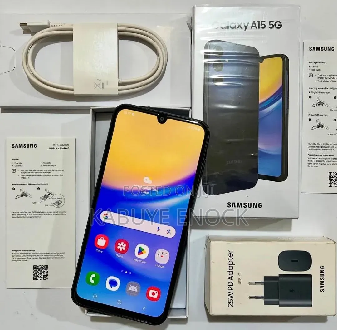New Samsung Galaxy A15 5G 256 GB Blue