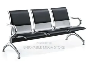 Plain Cautioned Metal Waiting Chair Waiting Chair