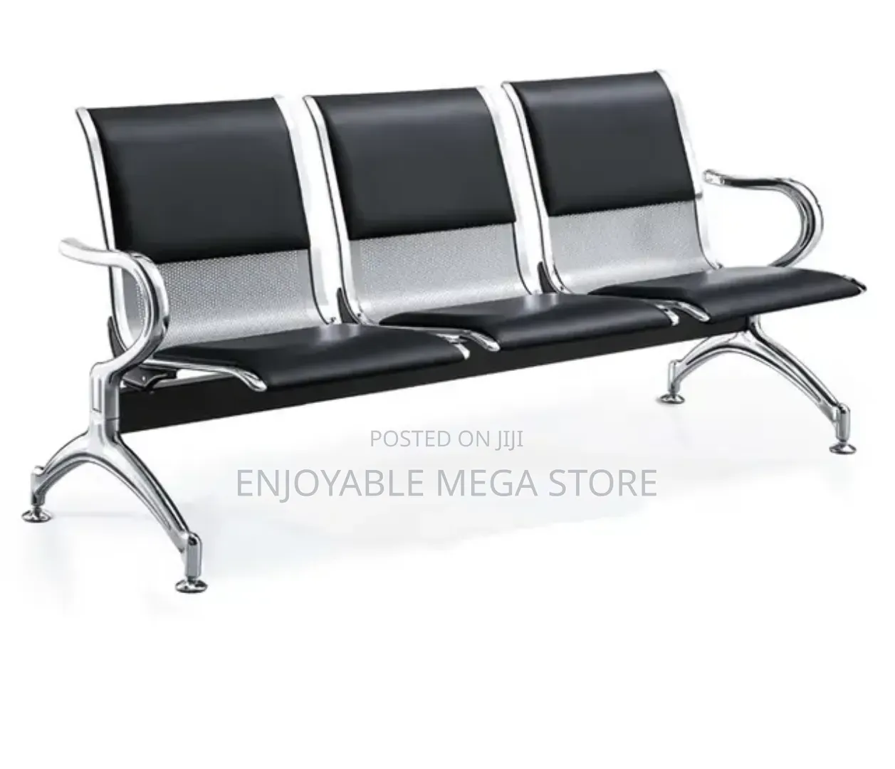 Plain Cautioned Metal Waiting Chair Waiting Chair