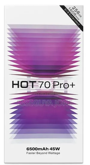New Infinix Hot 70 Pro 5G+ 256 GB Black