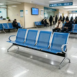 4 Seater Plain Metal Waiting Chairs Waiting Chairs