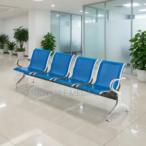 4 Seater Plain Metal Waiting Chairs Waiting Chairs