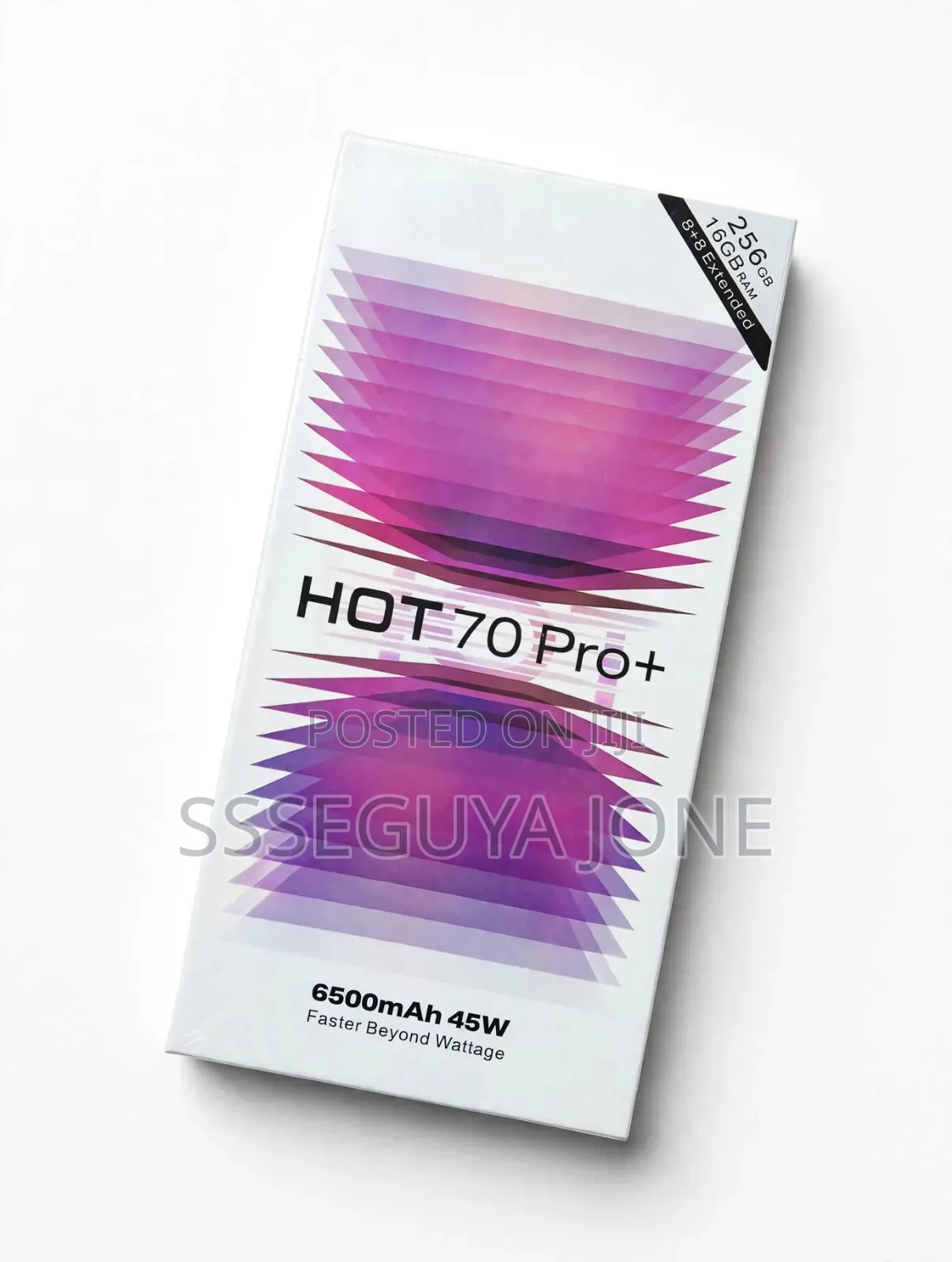 New Infinix Hot 70 Pro 5G+ 256 GB Black