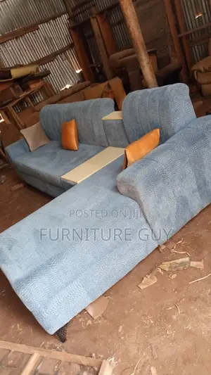 Large Light Blue Sofar