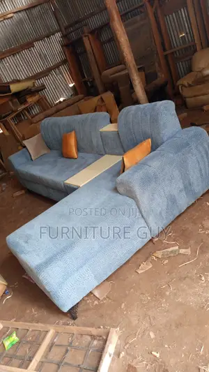 Large Light Blue Sofar