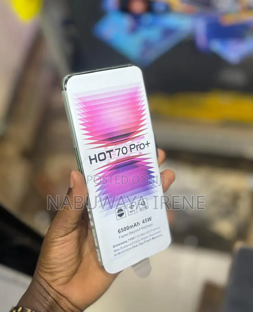 New Infinix Hot 70 Pro 5G+ 256 GB Gray