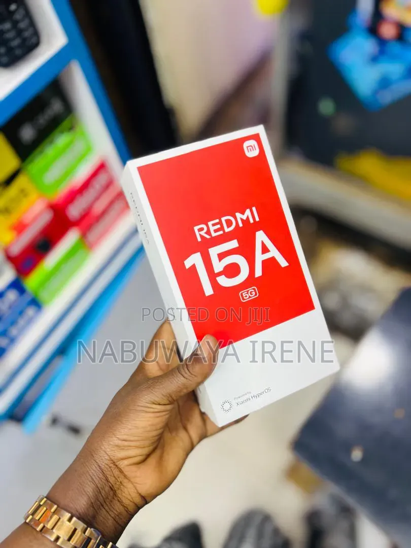 New Xiaomi Redmi 15a 128 GB Black