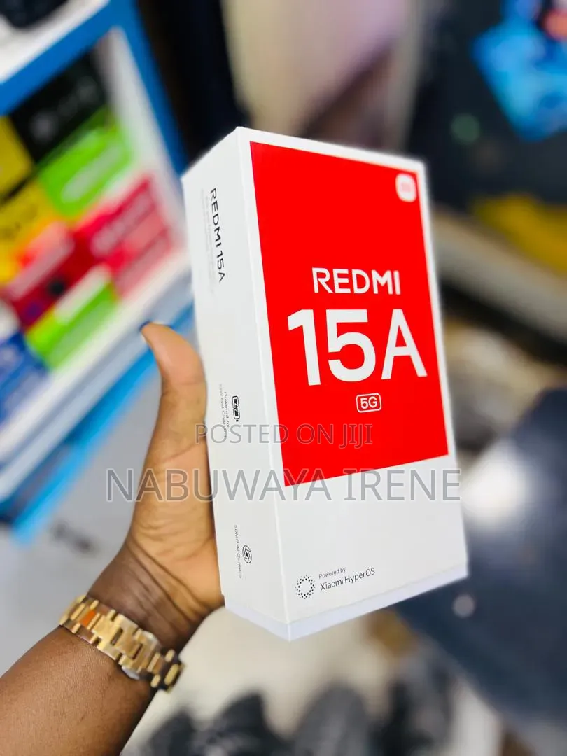 New Xiaomi Redmi 15a 128 GB Black