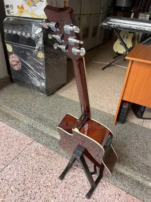 Fire Burn Brandnew Mahogany Powered/Electric Acoustic Guitar