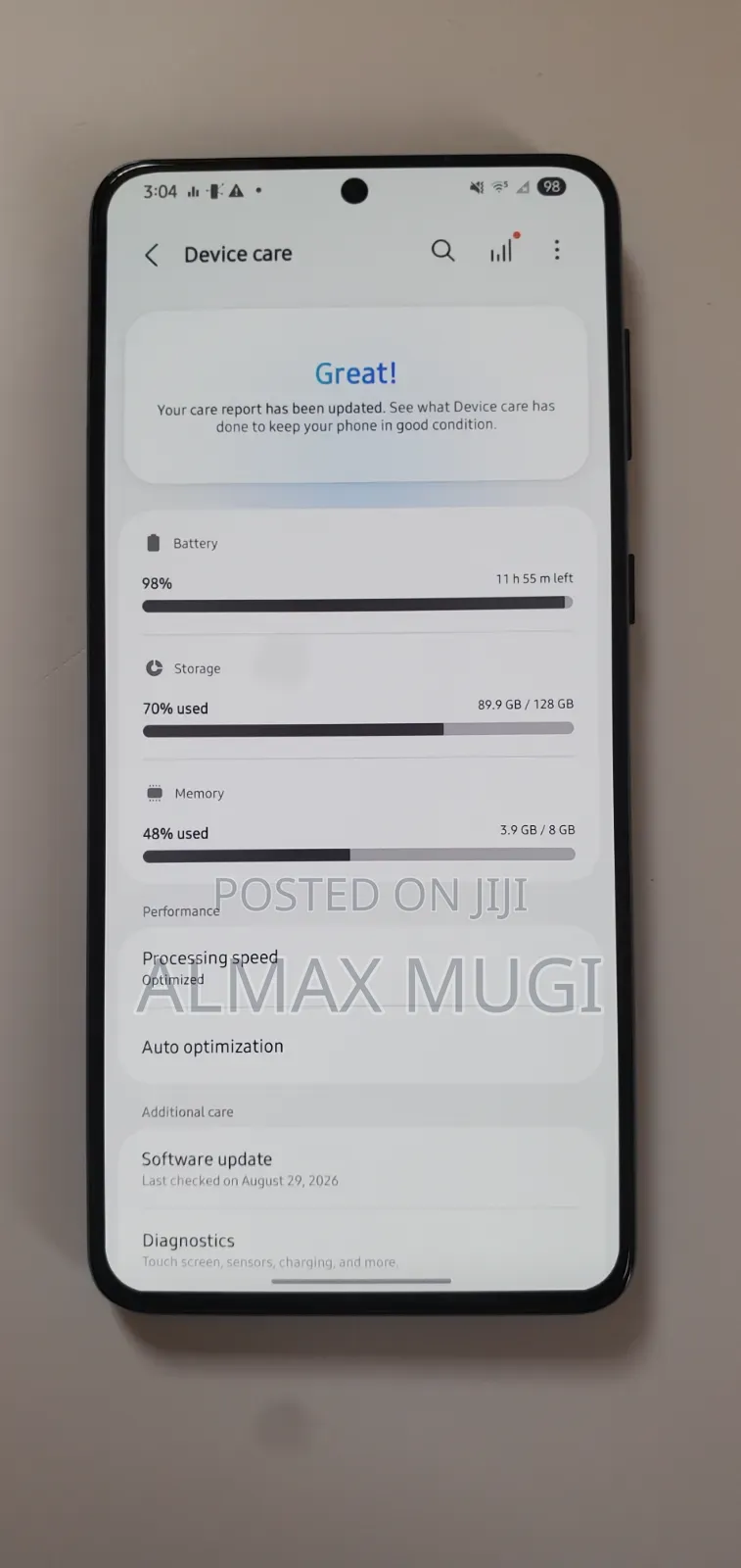 Samsung Galaxy S21+ 5G 128 GB Black