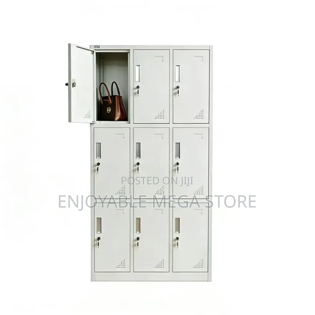 9 Shelves Metallic Lockers Metallic Lockers