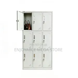 9 Shelves Metallic Lockers Metallic Lockers