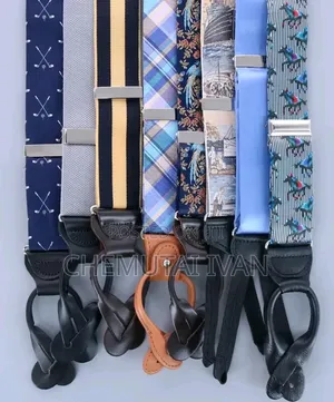 Adjustable Clip Men Suspenders