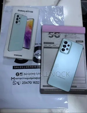 New Samsung Galaxy A73 5G 256 GB Green