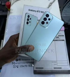New Samsung Galaxy A73 5G 256 GB Green