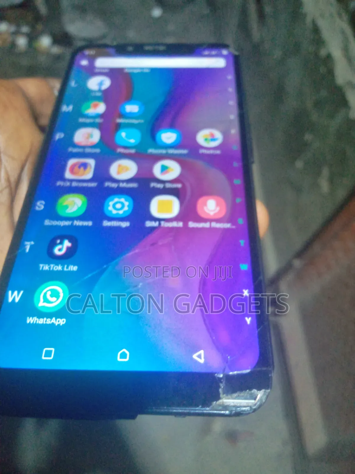 Infinix Hot 7 16 GB Purple