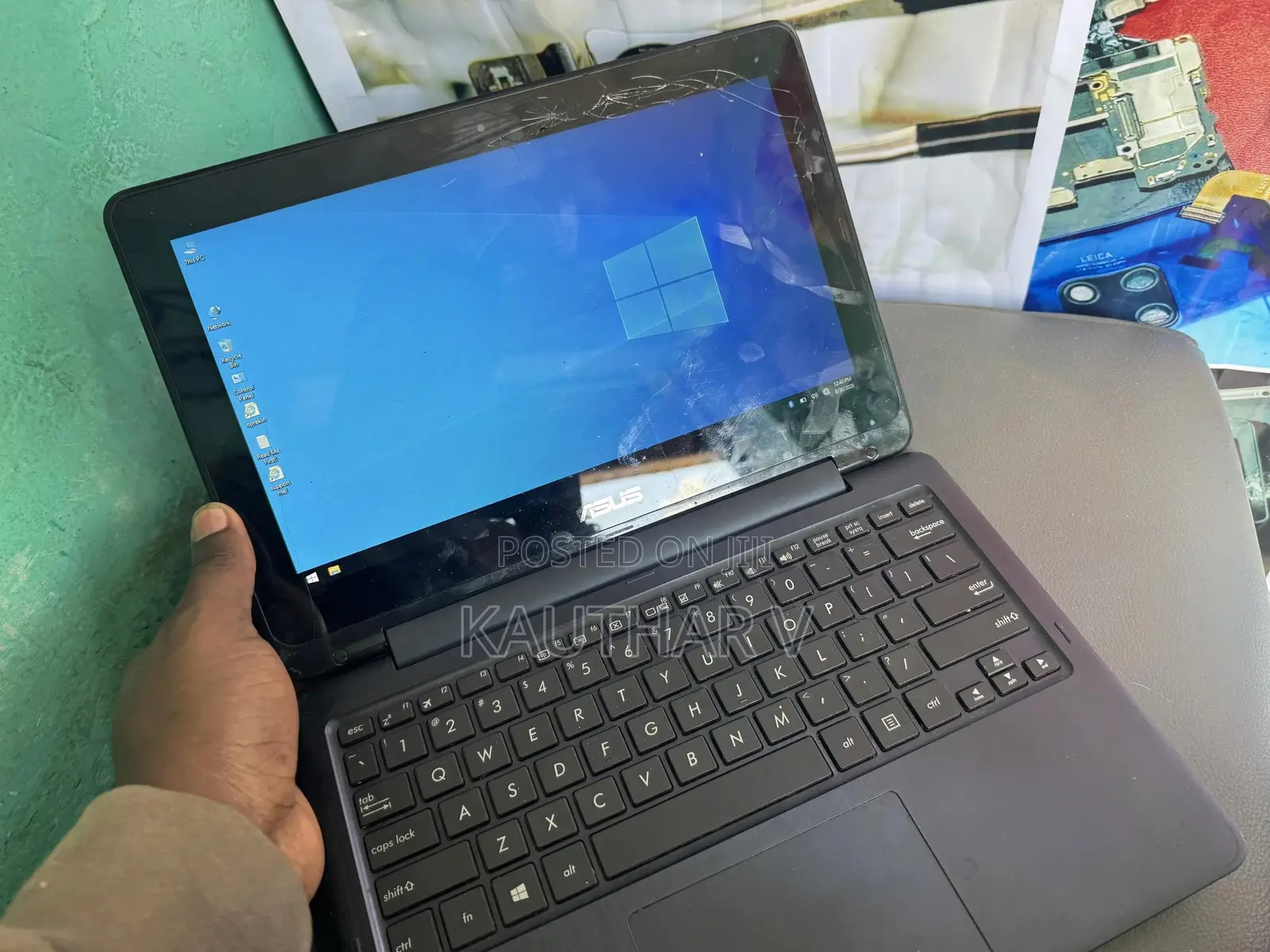 Laptop Asus Transformer Book Flip TP200SA 4GB Intel Celeron SSD 60GB